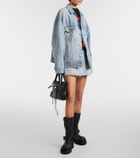 Balenciaga Venom leather combat boots