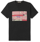 Nudie Jeans - Limited Edition Roy Rebirth Printed Cotton-Jersey T-Shirt - Black