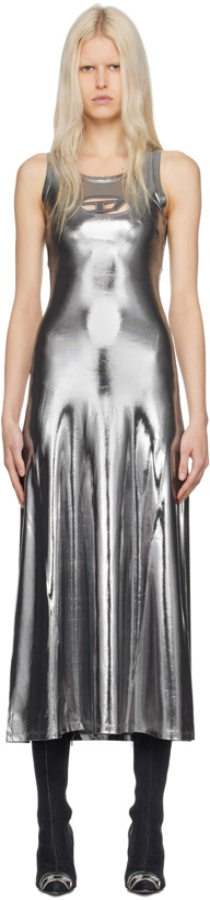 Photo: Diesel Silver D-Lyny Maxi Dress