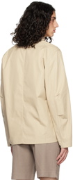 Stone Island Beige Monochromatic Jacket