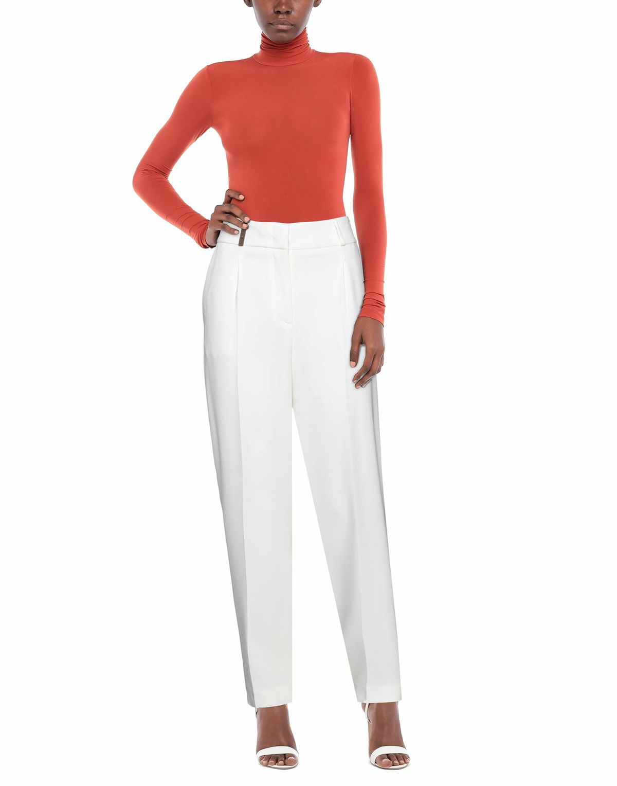 Peserico Womens Pants in White