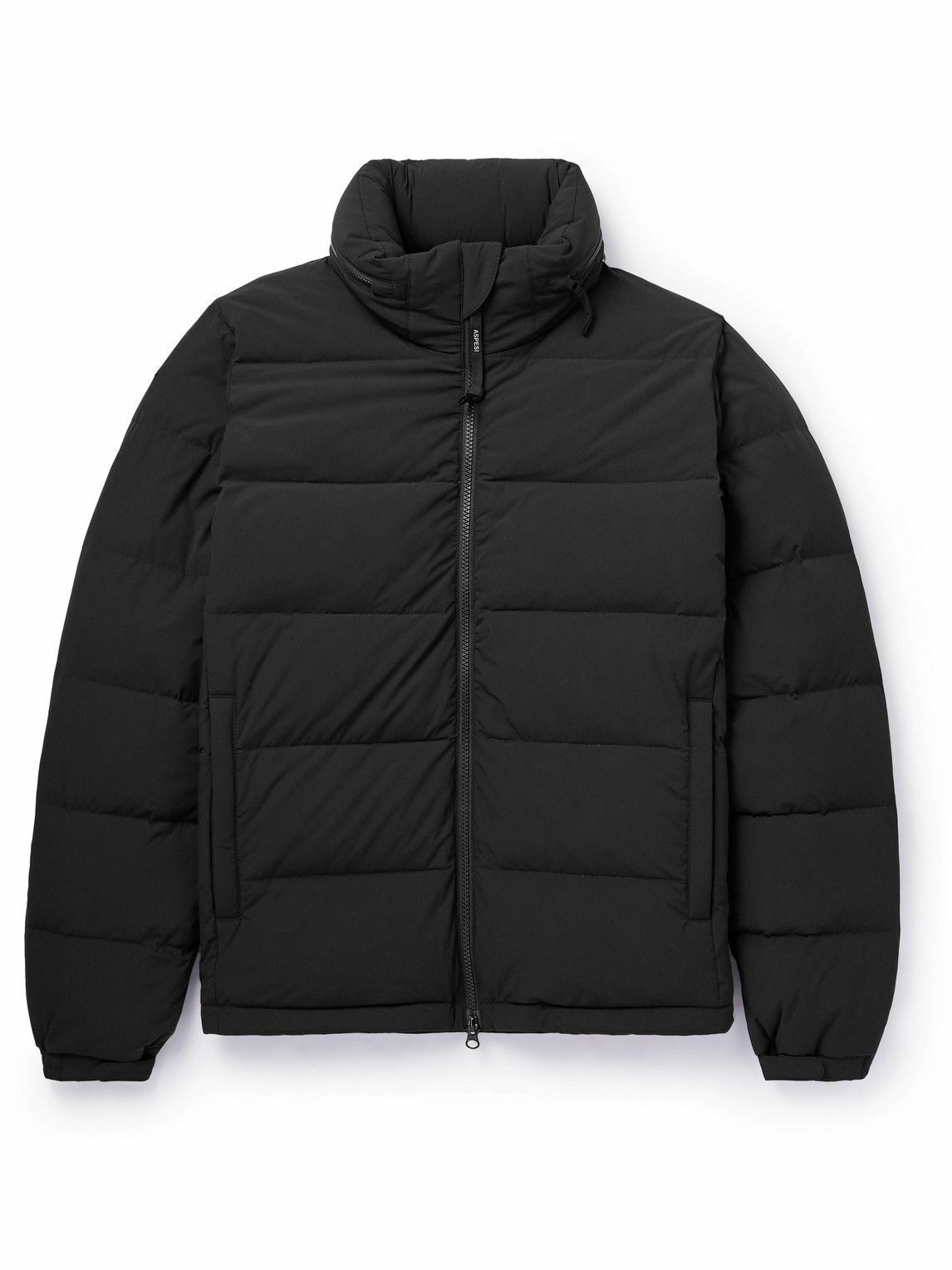 Photo: Aspesi - Quilted Shell Down Jacket - Black
