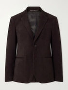 Mr P. - Cotton-Blend Twill Suit Jacket - Brown