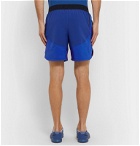 Under Armour - Mesh-Panelled Stretch-Shell Shorts - Blue