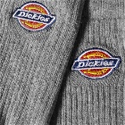 Dickies Men's Valley Grove Socks - 3 Pack in Grey Melange