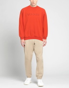 Sunnei Mens Sweatshirt in Orange