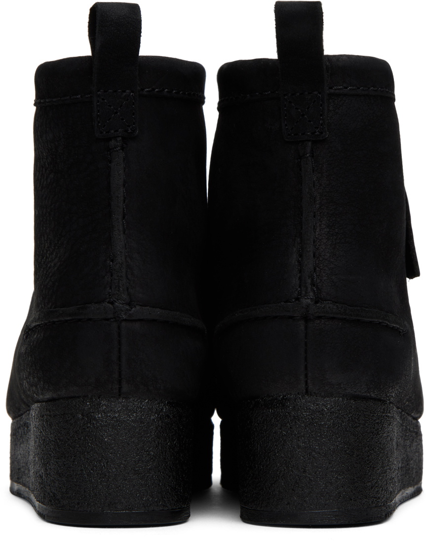 Clarks Originals Black Wallabee Craft Boots