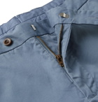 Sid Mashburn - Cotton-Twill Shorts - Blue