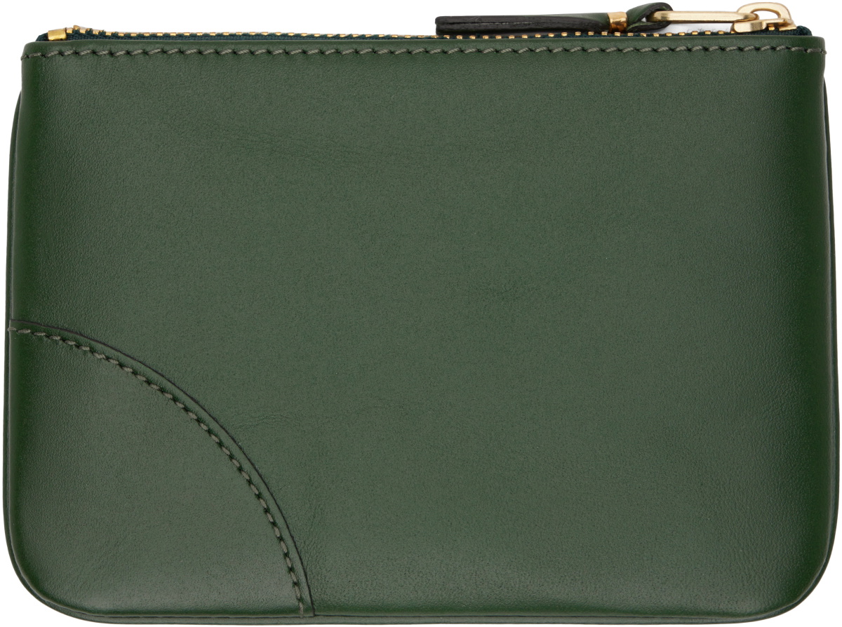 COMME des GARÇONS WALLETS Green Classic Group Card Holder