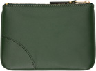 COMME des GARÇONS WALLETS Green Classic Group Card Holder