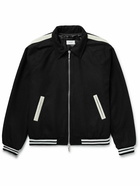 Rhude - Logo-Appliquéd Wool-Blend Varsity Jacket - Black