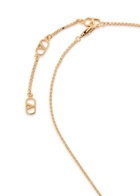 Valentino Coeur Royal Pavé Necklace - Gold - One Size