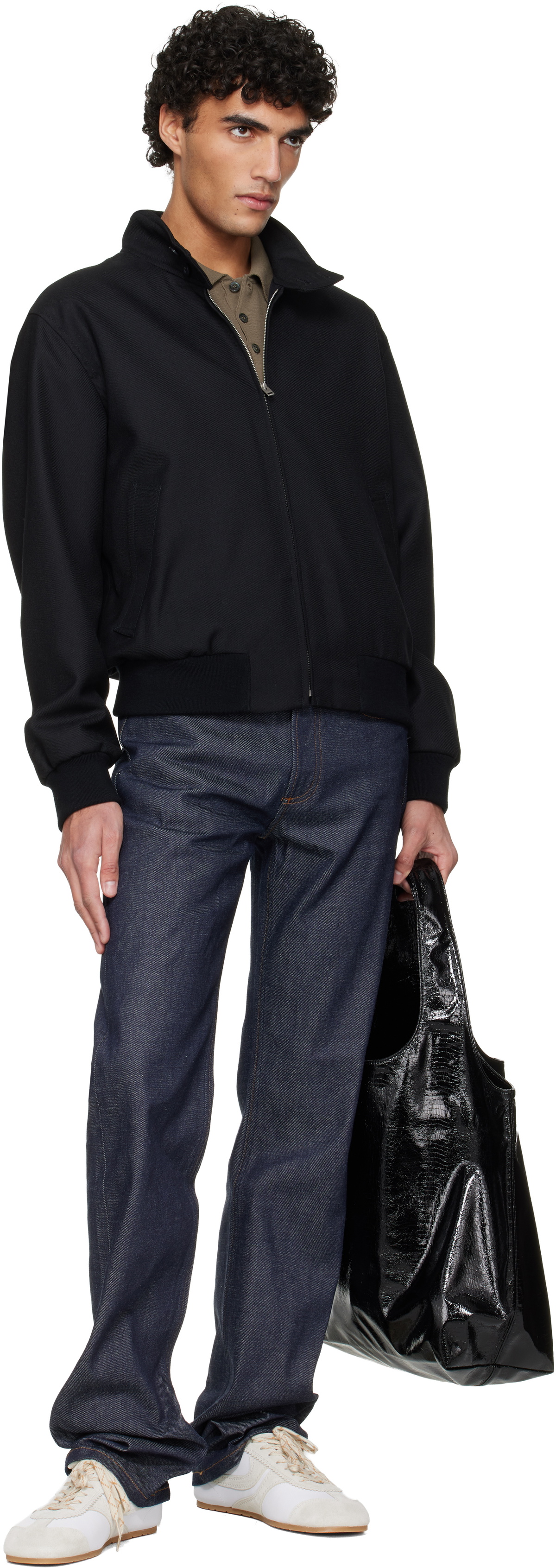ジャケット・アウター a.p.c. leather zip jacket archive PSALP-H32047JAA_00_grande.jpg?