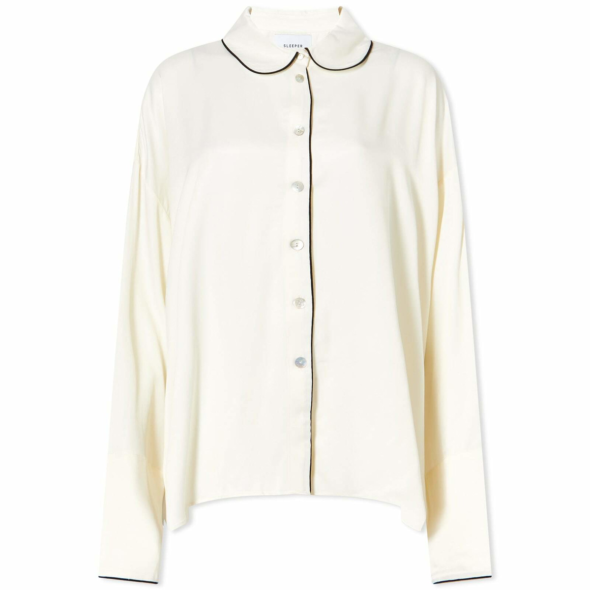 Sleeper Women's Pastelle Oversize Shirt in Beige