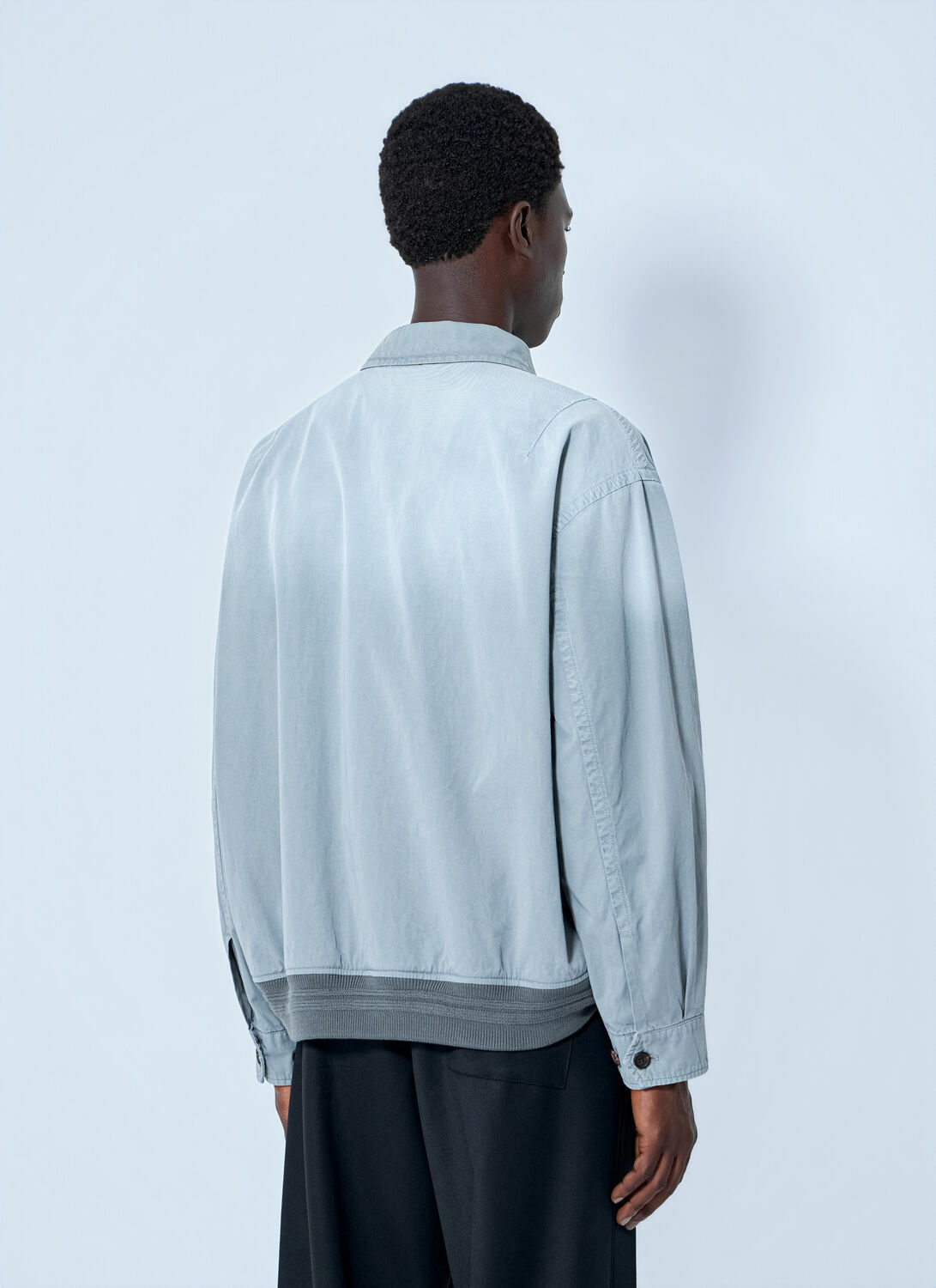 Miu Miu Old Twill Blouson Jacket