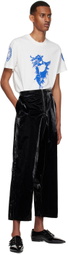 Maximilian Davis Black Spain Trousers