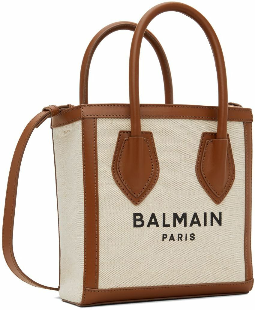 ショルダーバッグ・ポシェット BALMAIN B-Army Shoulder Bag - Balmain - Leather - Neutral Balmain B-Army logo-print Shoulder Bag | Neutrals | FARFETCH
