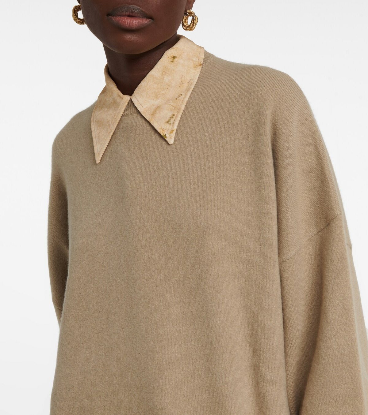 Extreme Cashmere - N°53 Crew Hop cashmere-blend sweater extreme