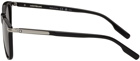 Montblanc Black Rectangular Sunglasses