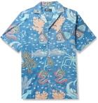 Reyn Spooner - Camp-Collar Printed Spooner Kloth Cotton-Blend Shirt - Blue