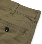 Comme des Garçons HOMME - Cropped Cotton-Twill Cargo Trousers - Green