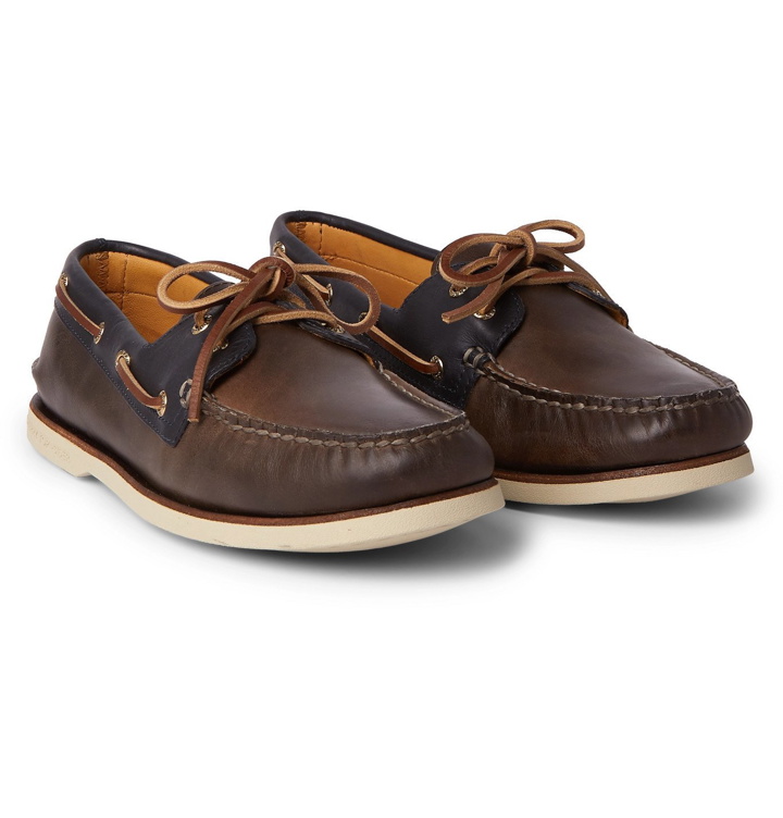 Photo: Sperry - Authentic Original Two-Tone Leather Boat Shoes - Brown