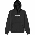 Napapijri Men's Box Logo Popover Hoody in Black