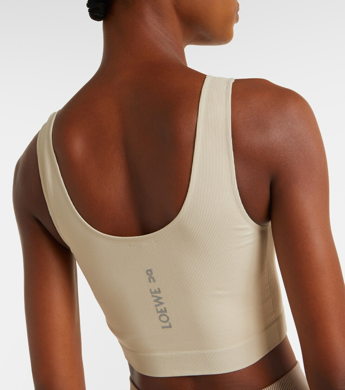 Loewe x On ribbed-knit sports bra