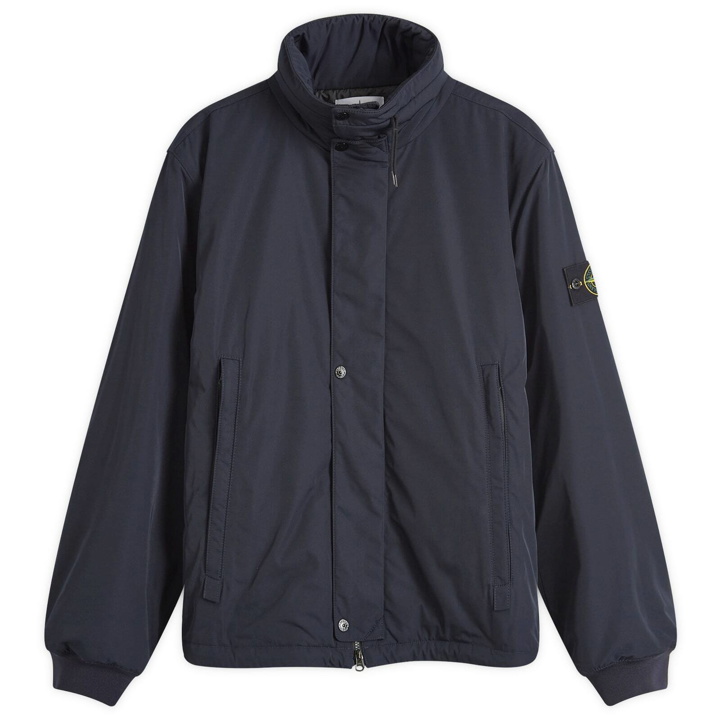 Photo: Stone Island Men's Micro Twill Primaloft Jacket in Navy Blue