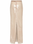 GIUSEPPE DI MORABITO Sequined Maxi Skirt