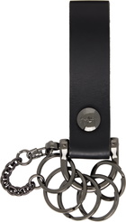 YOHJI YAMAMOTO Black Key Ring Keychain