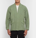 visvim - Sanjuro Printed Cotton Jacket - Men - Army green