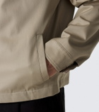 Burberry Reversible cotton gabardine blouson ajcket