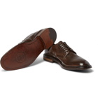 Officine Creative - Cornell Polished-Leather Derby Shoes - Men - Dark brown