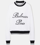 Balmain Balmain Signature embroidered sweater