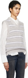 Marni Gray Fuzzy Wuzzy Vest
