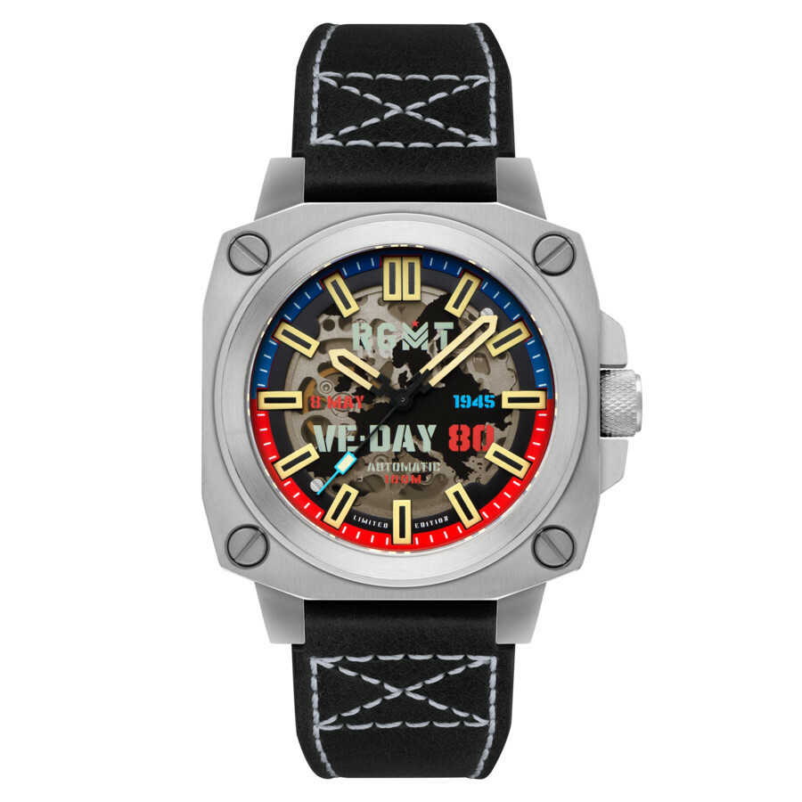 RGMT Altimeter Automatic Black Dial Mens Watch RG-8064-07