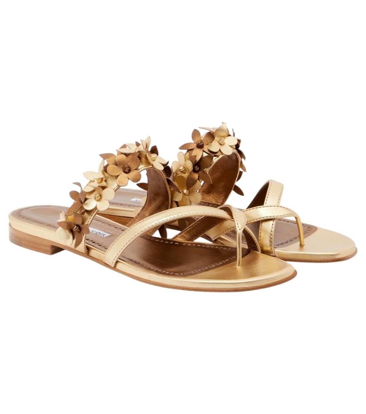Manolo Blahnik Sulna 50 leather mules Manolo Blahnik