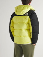 The North Face - Himalayan Logo-Embroidered Quilted Padded Shell Down Jacket - Yellow