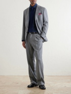 Canali - Cotton-Poplin Shirt - Blue