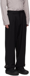 Kiko Kostadinov Black Bendix Tailored Trousers