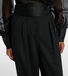 Rebecca Vallance Danna high-rise wide-leg pants