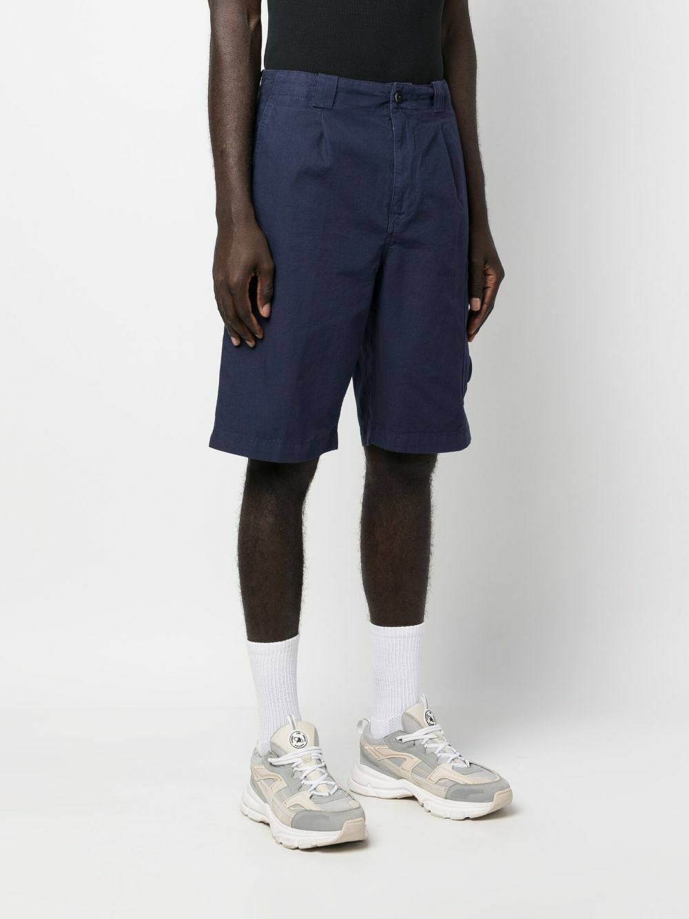 Cp company hot sale grey shorts