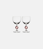 Cabana Demetra set of 2 wine glasses