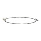 Pearls Before Swine Silver Double Link Bracelet