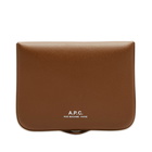 A.P.C. Men's Josh Wallet in Cappuccino