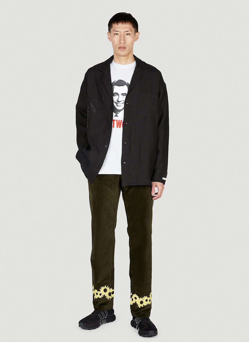 Saintwoods Logo Print T-Shirt
