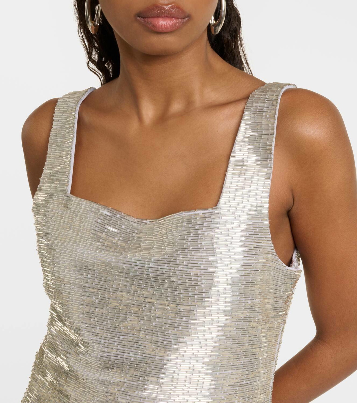 Staud Le Sable embellished minidress Staud Staud Le Sable embellished minidress Staud