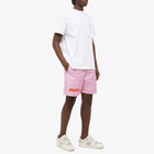 Jacquemus Men's Paste Logo Swim Short in Pink