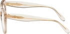 LOEWE Beige Curvy Glasses